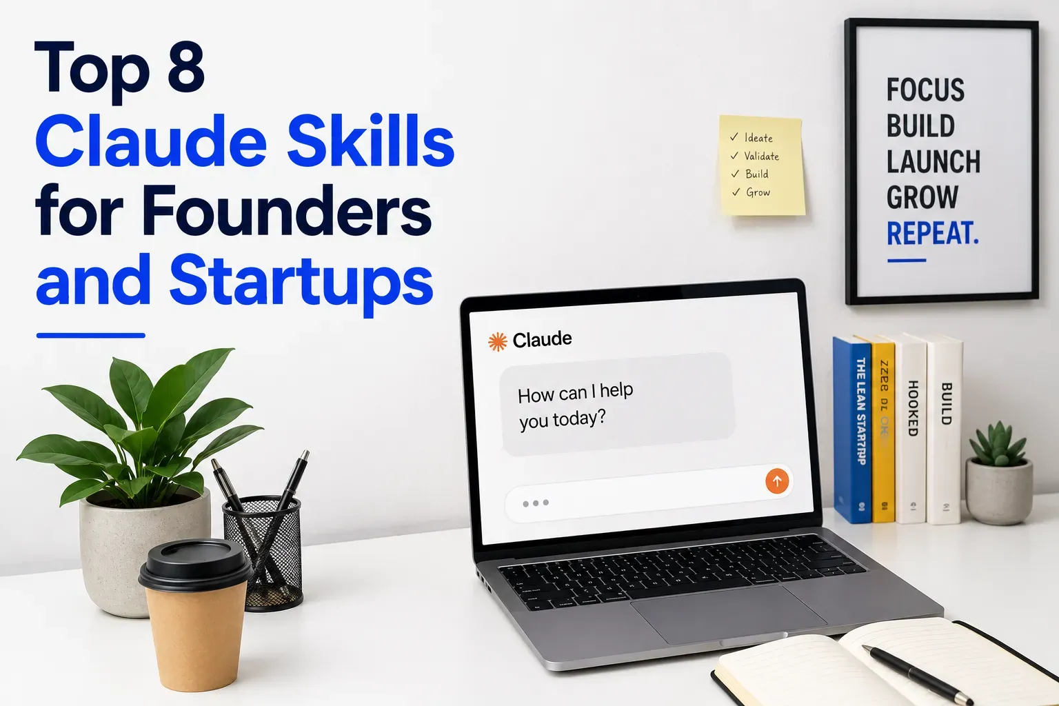 Featured image for Top 8 Claude Skills for Founders and Startups: Best Picks