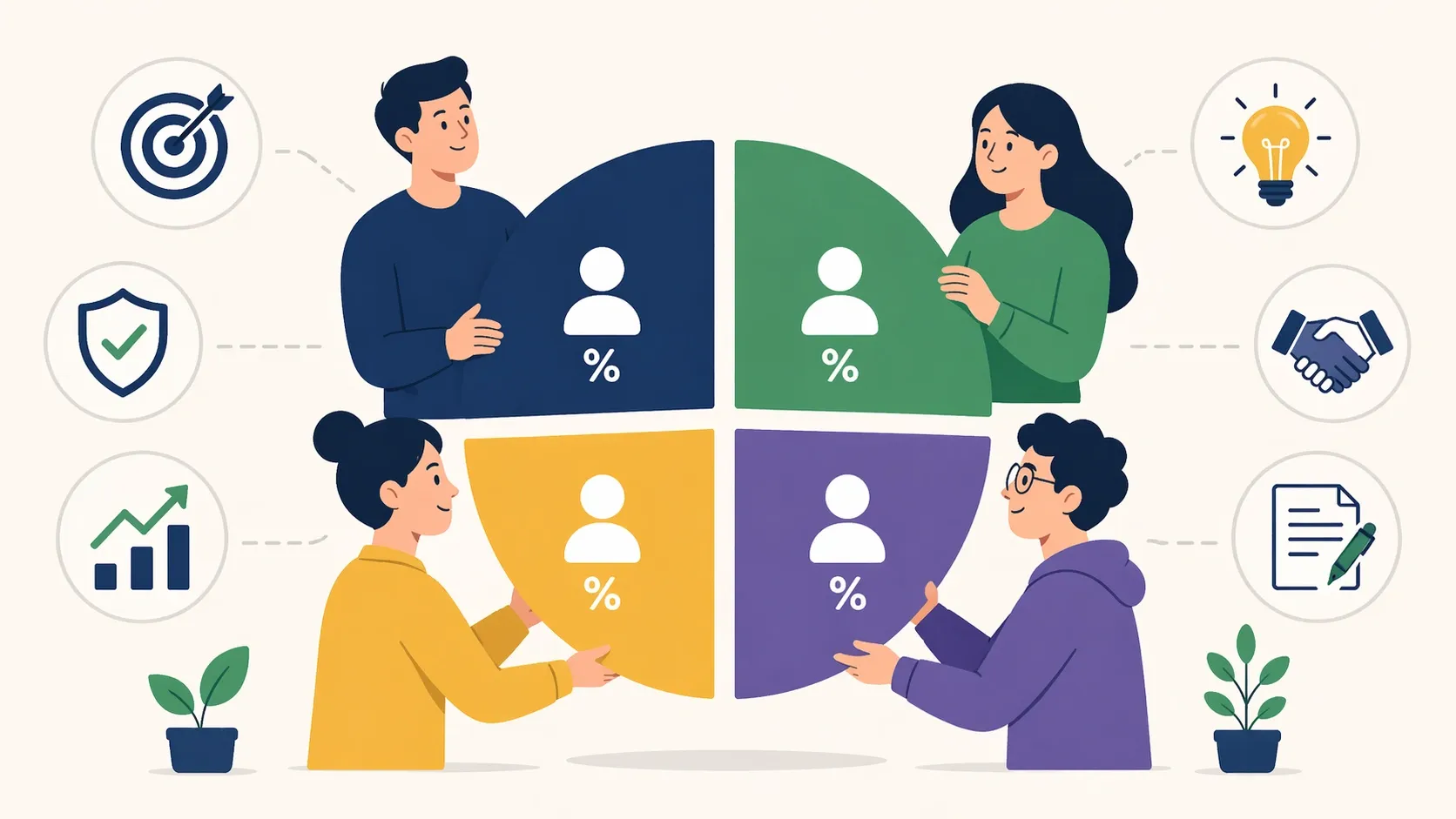 Featured image for How to Split Equity Among Co-Founders: A Decision Guide