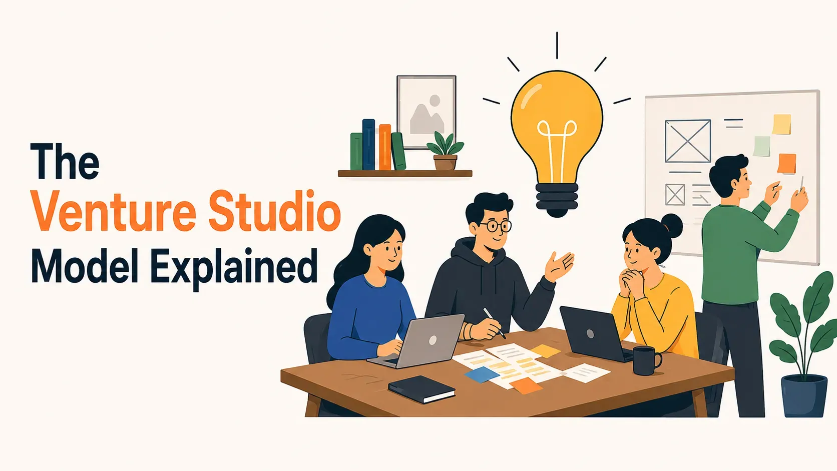 Featured image for The Venture Studio Model Explained: How It Works