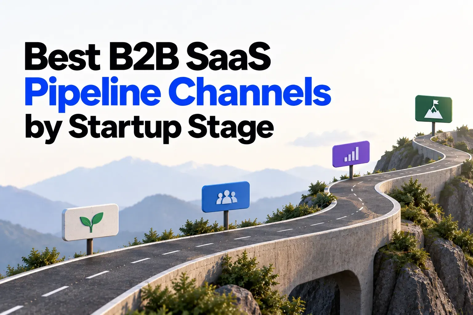 Featured image for Best B2B SaaS Pipeline Channels by Startup Stage