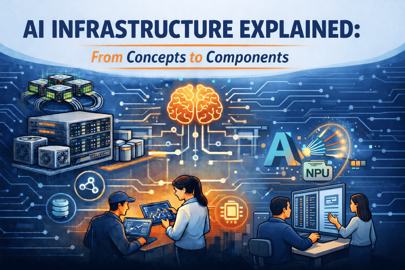 Featured image for AI Infrastructure Explained: From Concepts to Components