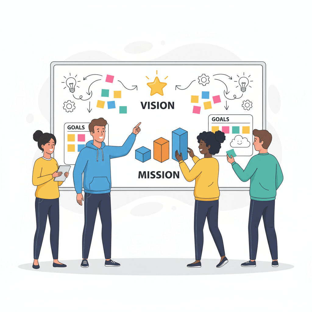 Featured image for How to Write Great Mission and Vision Statements for Startups: A Simple Guide