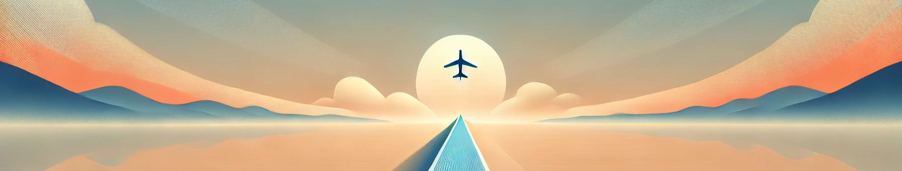 a flight taking off