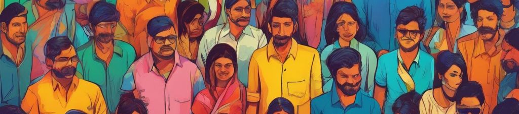 a large number of Indian people