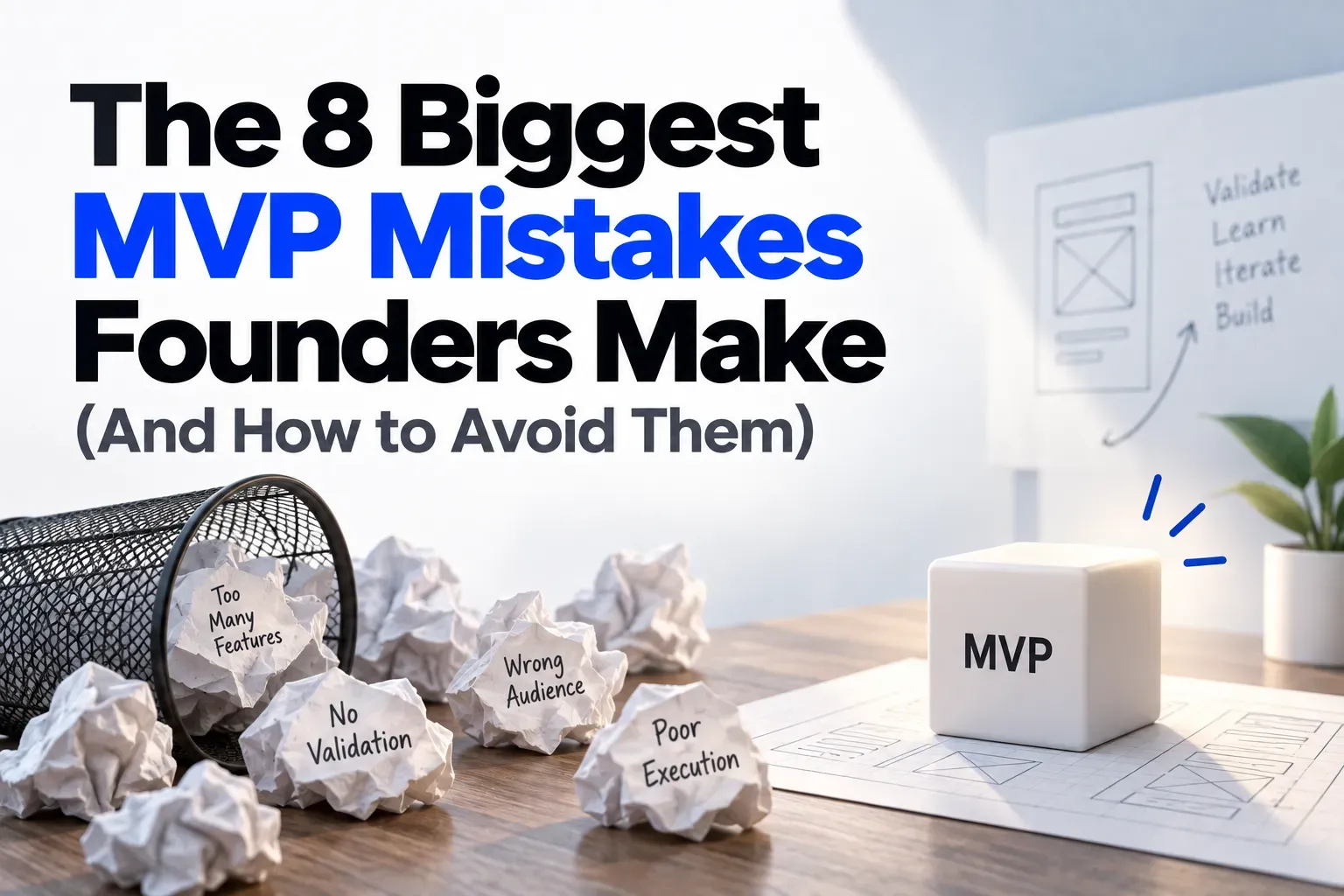 Featured image for The 8 Biggest MVP Mistakes Founders Make (And How to Avoid Them)