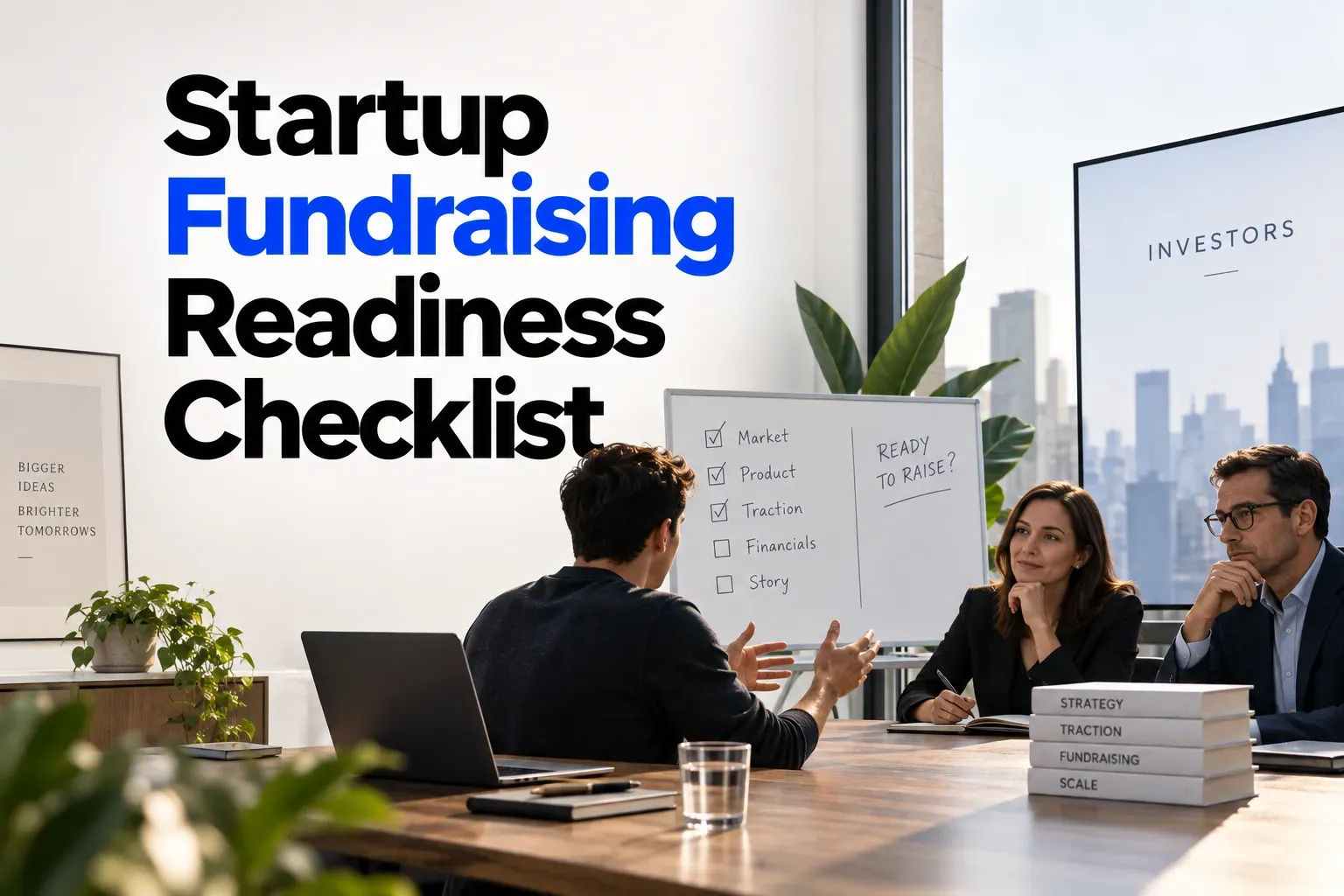 Featured image for Startup Fundraising Readiness Checklist: 5 Questions to Answer Before You Raise